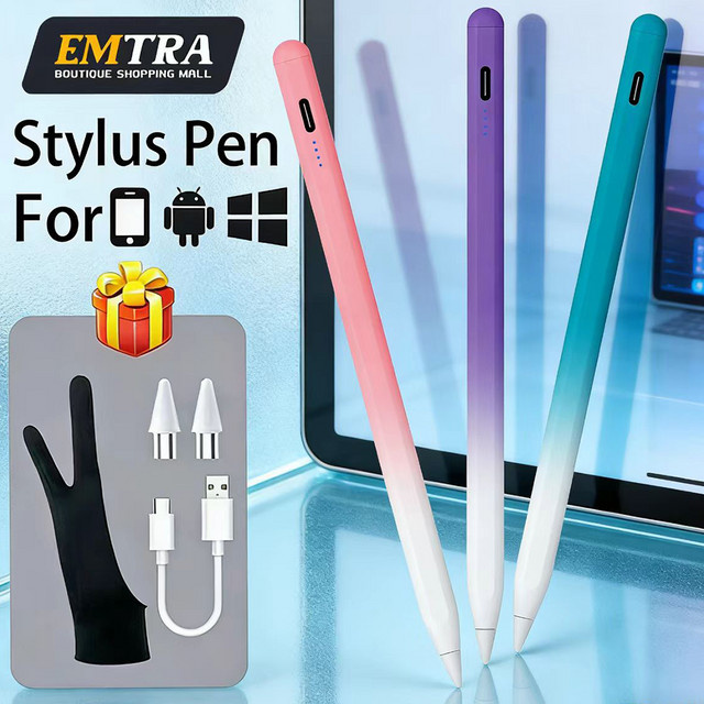Universal-Eingabestift von EMTRA kompatibel mit Android, Windows Tablets und Mobiltelefonen, geeignet für Samsung, Huawei und Xiaomi - Bild 1