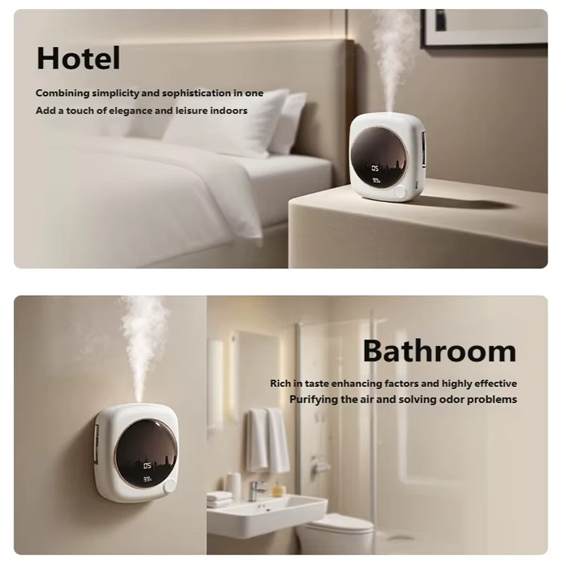 NOCCLILI Aromatherapie-Gerät Multifunktionaler USB-Lufterfrischer und -Reiniger in Weiß - Bild 3