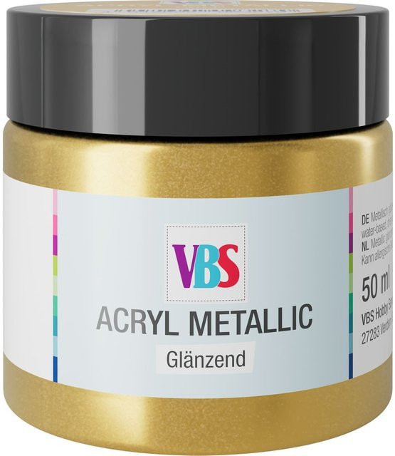 VBS Acryl Metallic Antikgold - Bild 1