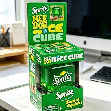 Needoh Suptid Schöner Würfel, Knet-Fidget-Spielzeug, ab 14 Jahren - Bild 1