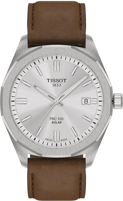 Tissot Herrenuhr Solar, Edelstahl, 39 mm, 10 ATM - Bild 1