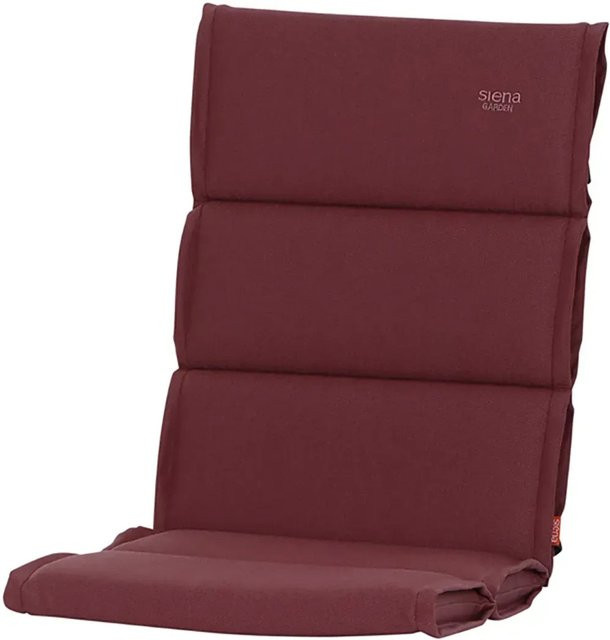 Siena Garden Sesselauflage Stella in Altrosa, gesteppt, wetterfest und UV-beständig, B/T/H: 110 x 48 x 6 cm - Bild 1
