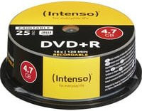 Intenso DVD+R Printable Rohlinge 4,7 GB 16x in der 25er Spindel - Bild 1