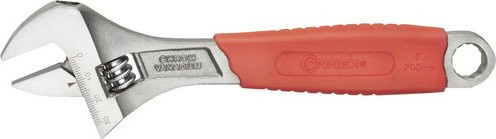 Connex Rollgabelschlüssel aus Stahl in Silber - Bild 1