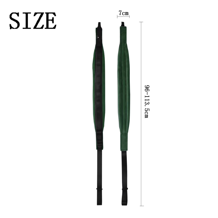 IRIN Universal Einstellbarer Bass Akkordeon Gurt aus Nylon in Grün für 16-120 Bass Akkordeons und Tastaturinstrumente - Bild 3
