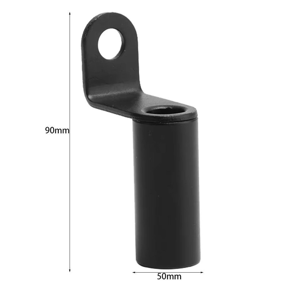 Universelle Fahrrad Handyhalterung aus Aluminiumlegierung für Lenker und Rückspiegel in Schwarz - Bild 2