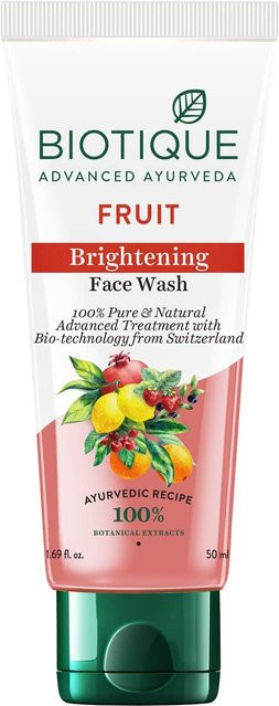 Biotique Gesichtswaschgel Gel, 50 ml, mit Aloe Vera, für normale Haut - Bild 1