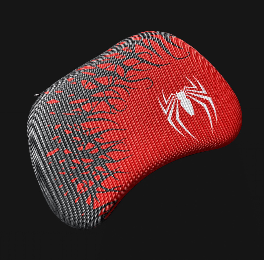 JazPlate Tragbare Spider Version Reisetasche als Schutzhülle für deinen PS5 Controller in Rot - Bild 3