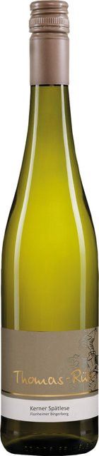 Thomas-Rüb Kerner Weißwein, Spätlese, Rheinhessen, 2025, süß, 0,75 l - Bild 1
