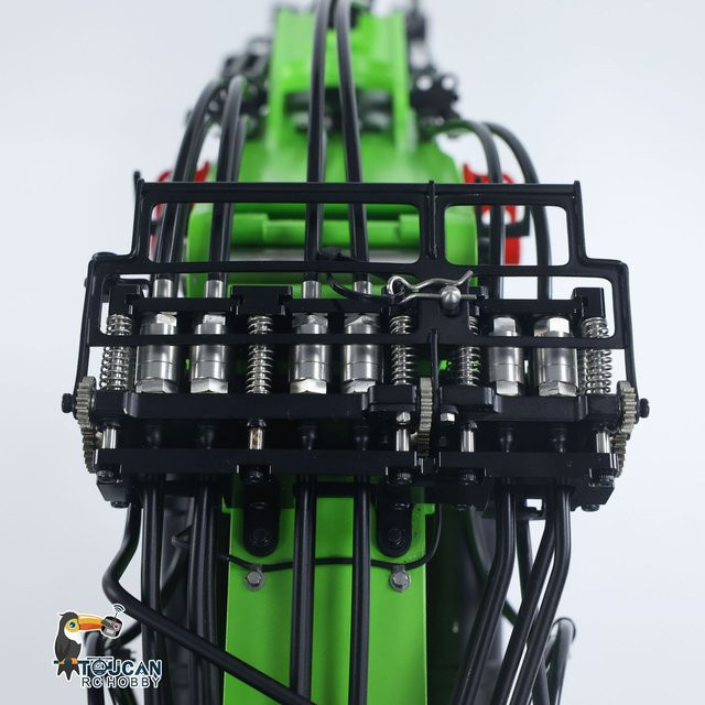 LESU LR960 RC Bagger, ferngesteuert, Metall, 1:14, grün - Bild 1