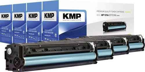 KMP Toner Kombi-Pack kompatibel mit HP 131A, 131X, CF210A, CF210X, CF211A, CF212A, CF213A in Schwarz, Cyan, Magenta und Gelb - Bild 1
