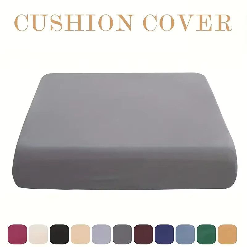 WANERQU Stretch-Sofa-Kissenbezug aus Spandex in Grau für dein Wohnzimmer als Möbelschutz - Bild 4