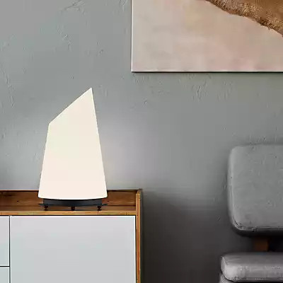 Bankamp Navigare 5039 Tischleuchte in Schwarz mit Glas und Aluminium, Höhe: 42 cm - Bild 2