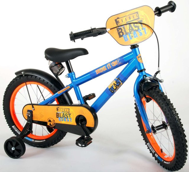 TPFSports NERF Kinderfahrrad, 16 Zoll, Satinblau - Bild 1