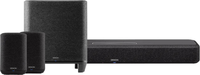 Denon Home Soundbar 550 Heimkino-Set in Schwarz mit Wi-Fi - Bild 1
