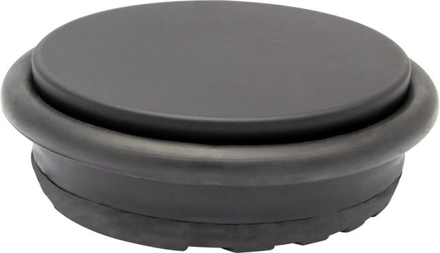 Wagner Bodentürstopper Big Disk Color Schwarz-Matt, Stahl, Ø 100 mm, Höhe: 30 mm - Bild 1