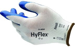Ansell HyFlex 11-900 Nitril-Handschuhe in Weiß, Größe 10 - Bild 1