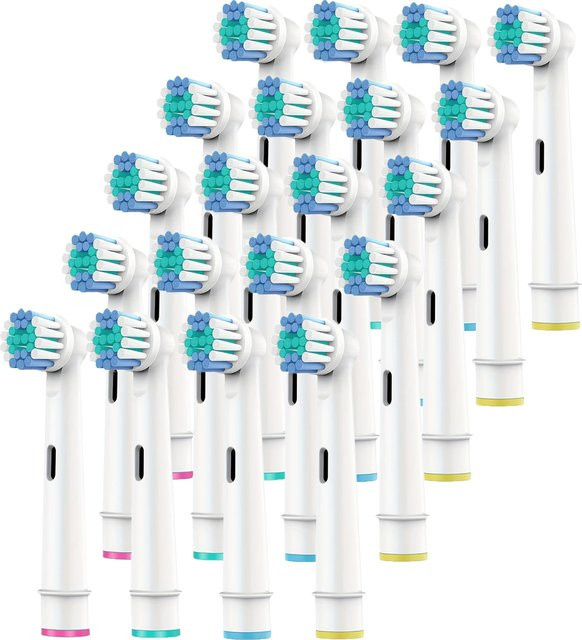 Braun Ersatz-Zahnbürstenköpfe kompatibel mit Oral B Pro 600 2000 - Bild 1