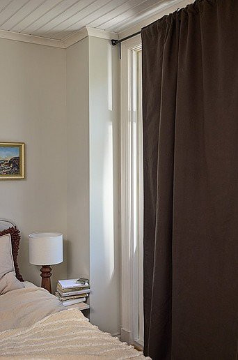 Jotex Verdunkelungsvorhang MELANIE in Braun aus Leinen-Mischgewebe, 1-Länge - Bild 1