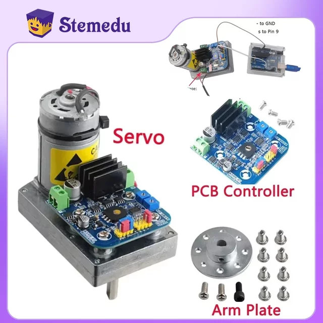 Stemedu Roboter-Servomotor, Metall, ASMC-05A 110kg.cm / ASMC-05B 180kg.cm - Bild 1