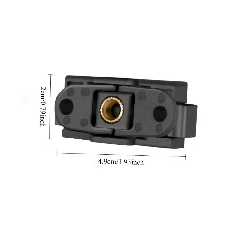 DJI Osmo Nano Magnetischer Installationsadapter mit Schnellverschluss in Schwarz - Bild 3