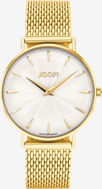 Joop! Armbanduhr, Edelstahl, Gold, Analoguhr, Damen - Bild 1