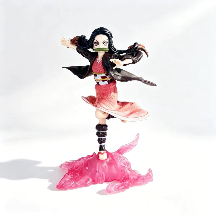 Bandai Demon Slayer Kamado Tanjirou Nezuko Hinokami Kagura Actionfigur - Bild 2
