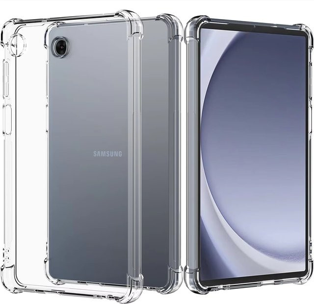 Samsung Schutzhülle aus Silikon und TPU für Galaxy Tab S10 S9 FE S8 S7 S6 Lite A9 Plus A8 A7 Lite in Schwarz - Bild 1