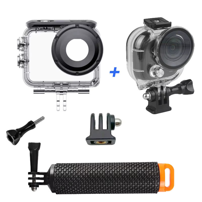 Insta360 Tauchgehäuse für Insta360 GO Ultra, wasserdichte Unterwasser-Gehäuseabdeckung in Transparent, bis 50 m wasserdicht - Bild 5