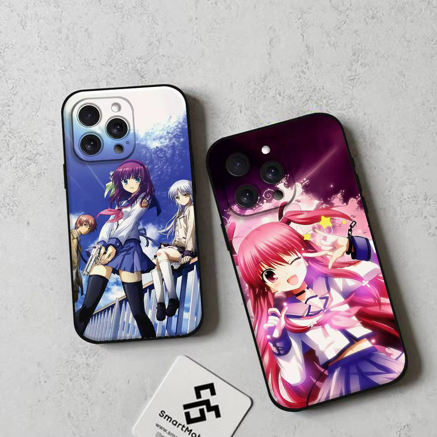 Mesuca Anime A-Angel Beats Silikon Handyhülle für iPhone in Schwarz und Multicolour - Bild 2