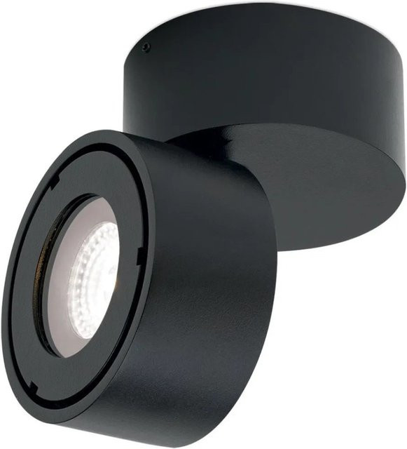 Orion Leuchten LED Außen Deckenleuchte Schwarz IP65 dimmbar 1000lm 15W 3000K Warmweiß - Bild 1
