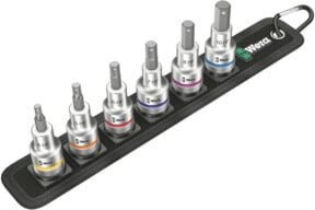 Wera Belt C 2 Zyklop Steckschlüssel-Bit-Einsatz-Set 1/2 Zoll, 7-teilig - Bild 1