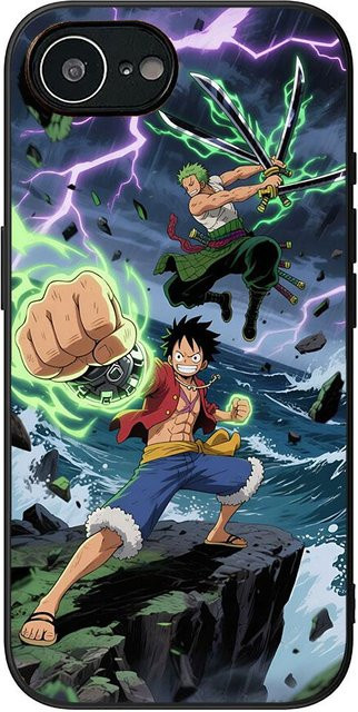 Luffy One Piece Roronoa Zoro Handyhülle für Xiaomi Redmi 15C 15 A5 9A 9C NFC 9T Note 9 8 8T 4G 5G in Multicolour - Bild 1