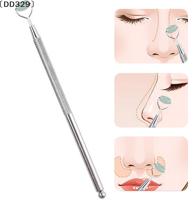 JETTING Jade-Roller und Gua Sha Set, Augen- und Gesichtsmassagegerät, Unisex - Bild 1