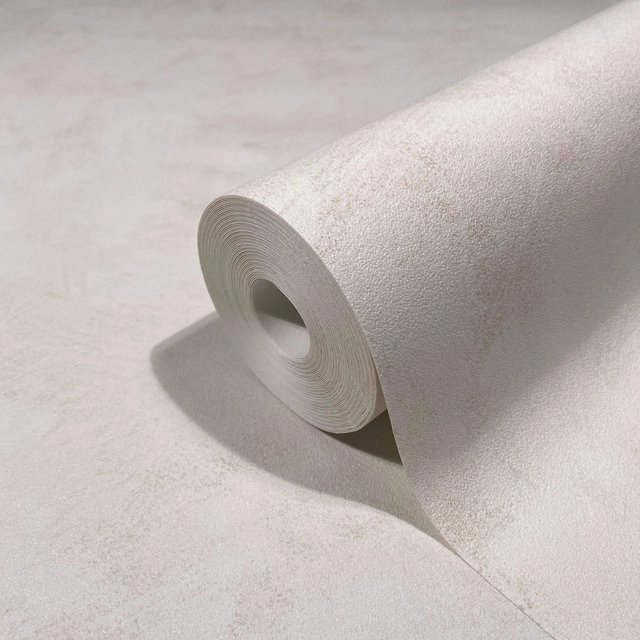 Marburg Vliestapete in Beige mit moderner Putzoptik, FSC-zertifiziert - Bild 1