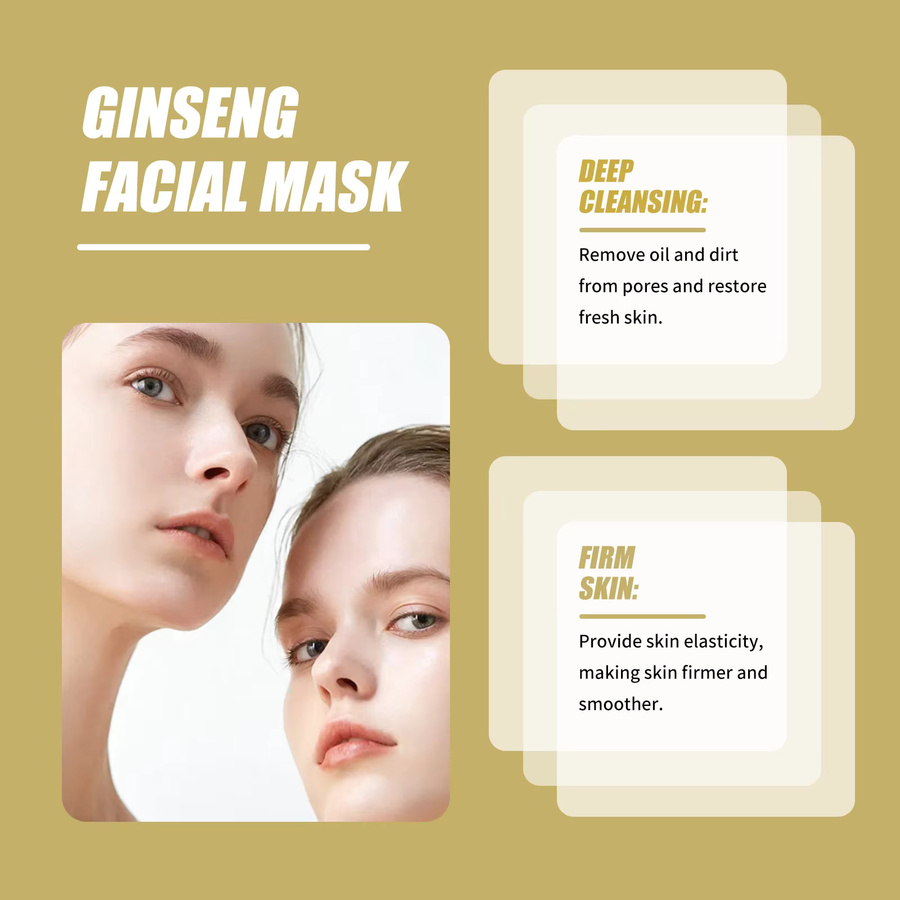 YILEST Multi-Action-Ginseng-Gesichtsmaske Peel Off, 120 g, Unisex - Bild 3