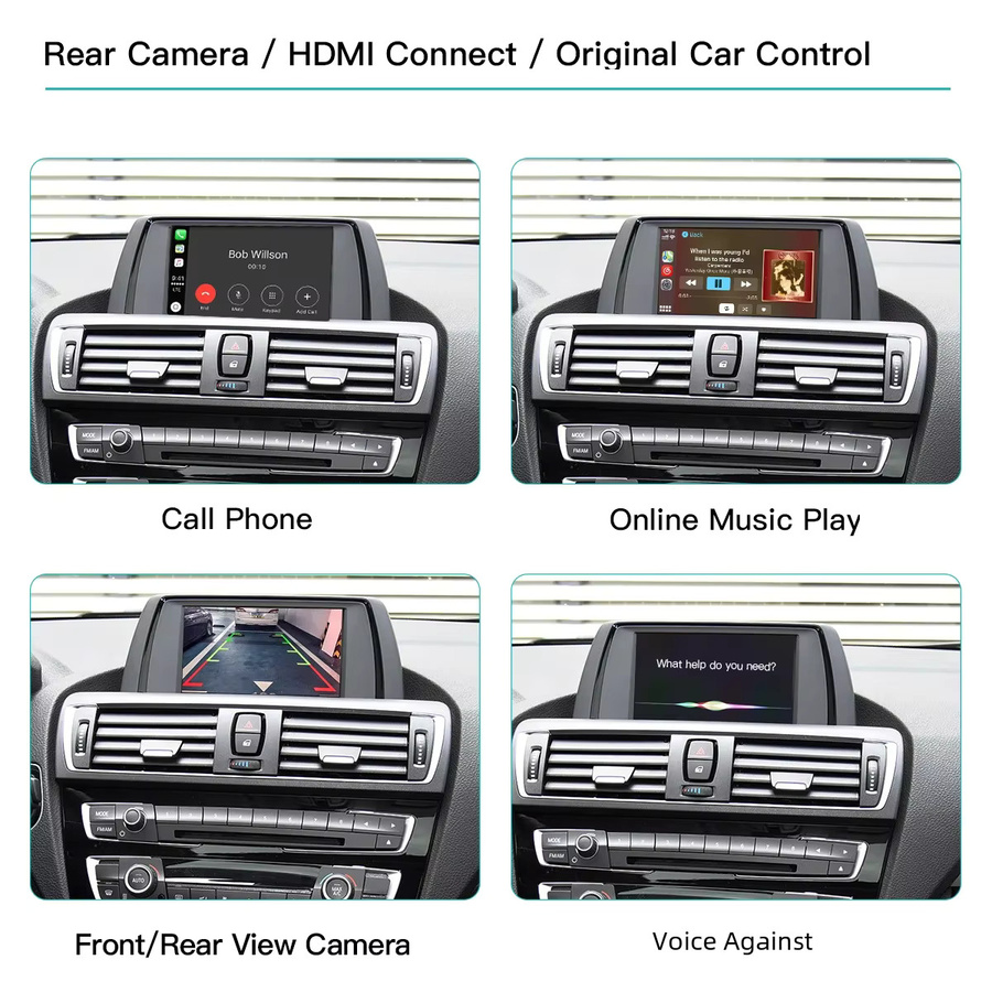 CARABC Wireless CarPlay Adapter für BMW NBT und CIC Systeme in Schwarz - Bild 2