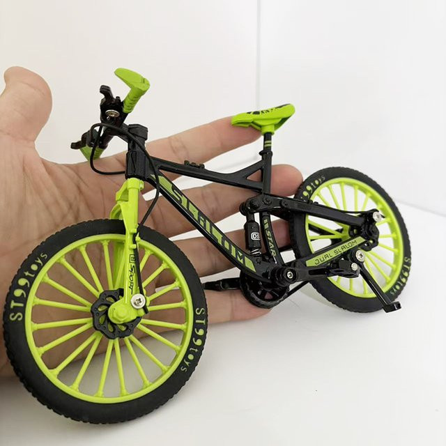 TANGUAYA Finger-Mountainbike, 1:8 Modell, Metall, Mini-Spielzeugfahrrad - Bild 1