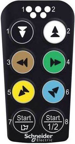 Schneider Electric ZARC705 Abdeckung in Schwarz - Bild 1