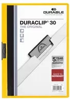 DURABLE Klemmmappe DURACLIP 30 für A4 in Schwarz und Gelb - Bild 1