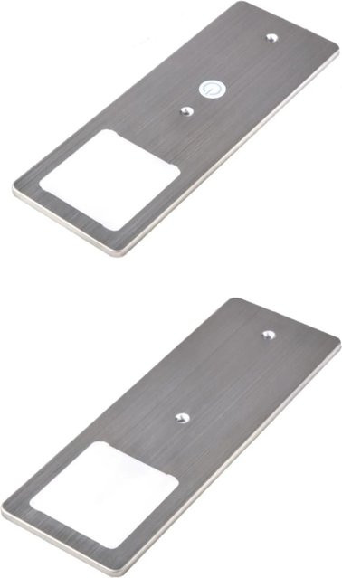 kalb LED Unterbauleuchten TooFlat 2er Set aus Edelstahl, dimmbar, warmweiß - Bild 1