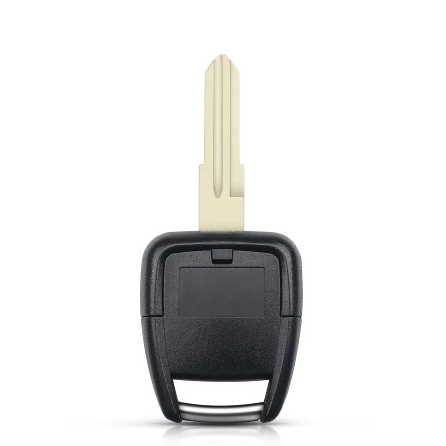 KEYYOU 2-Tasten-Fernbedienungsgehäuse mit Klinge für Vauxhall und Opel Astra Vectra Zafira, Schwarz - Bild 2