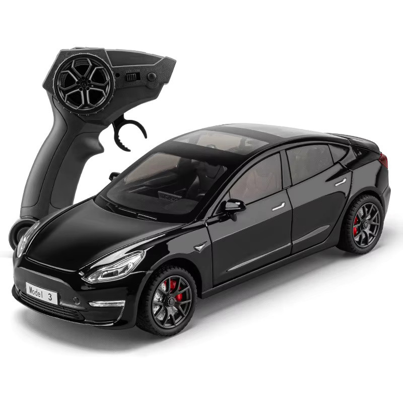 WELLY Modell 3, Modellauto, 1:24, Metall, Grau, Schwarz - Bild 3