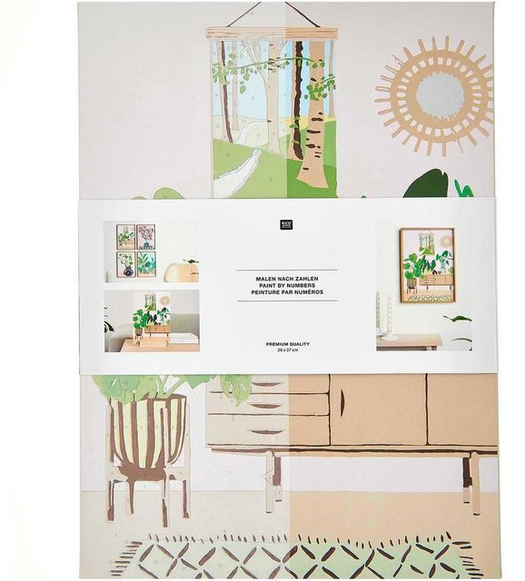 Rico Design Urban Jungle, Malen nach Zahlen, Natur - Bild 1
