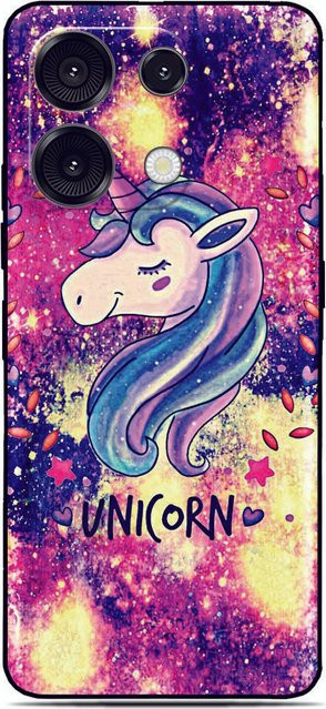 Regenbogen Einhorn Handyhülle für ZTE Blade A76 A75 A73 A72 A71 A56 A55 A54 V80 Pro A35 Core A36 A51 Lite A34 A31 Plus A5 in Multicolour - Bild 1