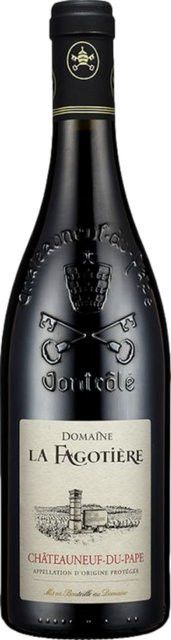 Domaine La Fagotière Rotwein Châteauneuf-du-Pape, Grenache Syrah Mourvèdre, trocken, 2022, Frankreich, 0,75 l - Bild 1