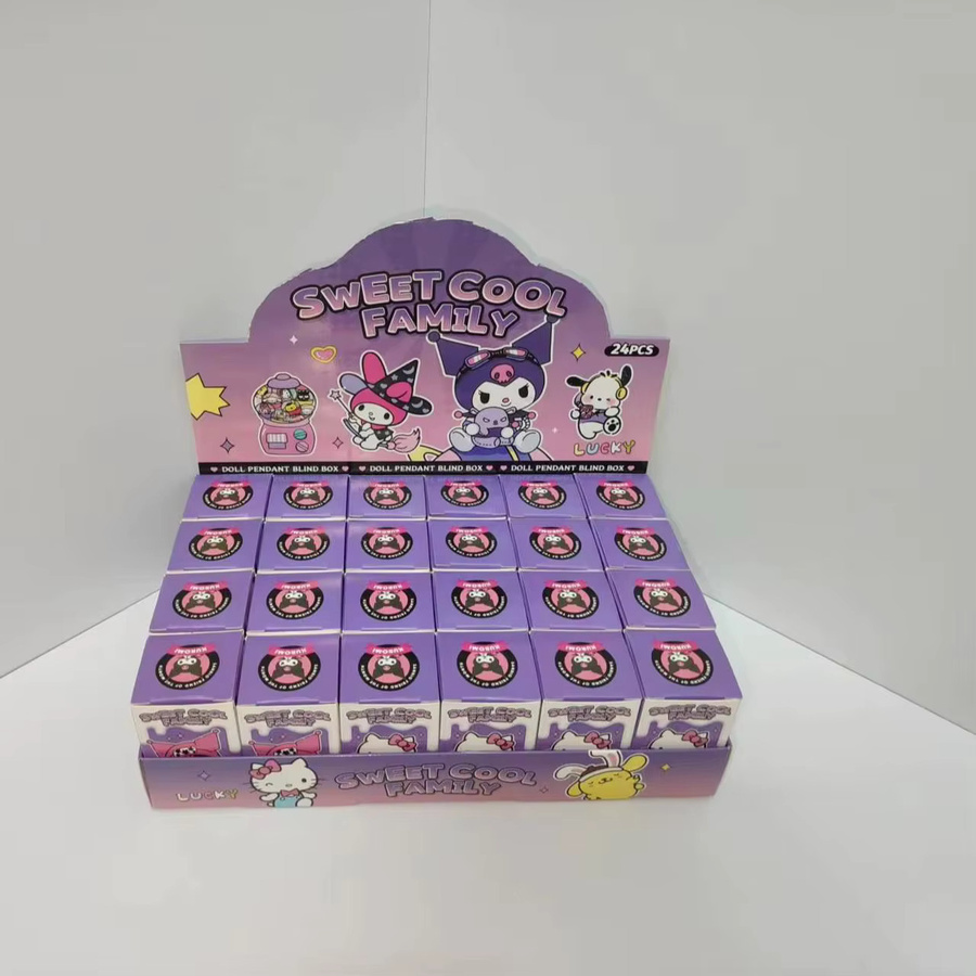 Sanrio Hello Kitty Kuromi Schlüsselanhänger, 24-teiliges Set - Bild 3