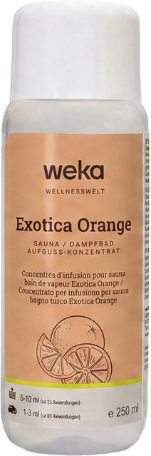 WekaPur Sauna- und Dampfbadduft Exotica Orange - Bild 1