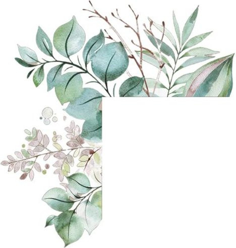 LBD Stickers Decor Wandaufkleber mit grünem Pflanzen- und Floral-Design, abnehmbarer Lichtschalter-Aufkleber in Grün - Bild 1