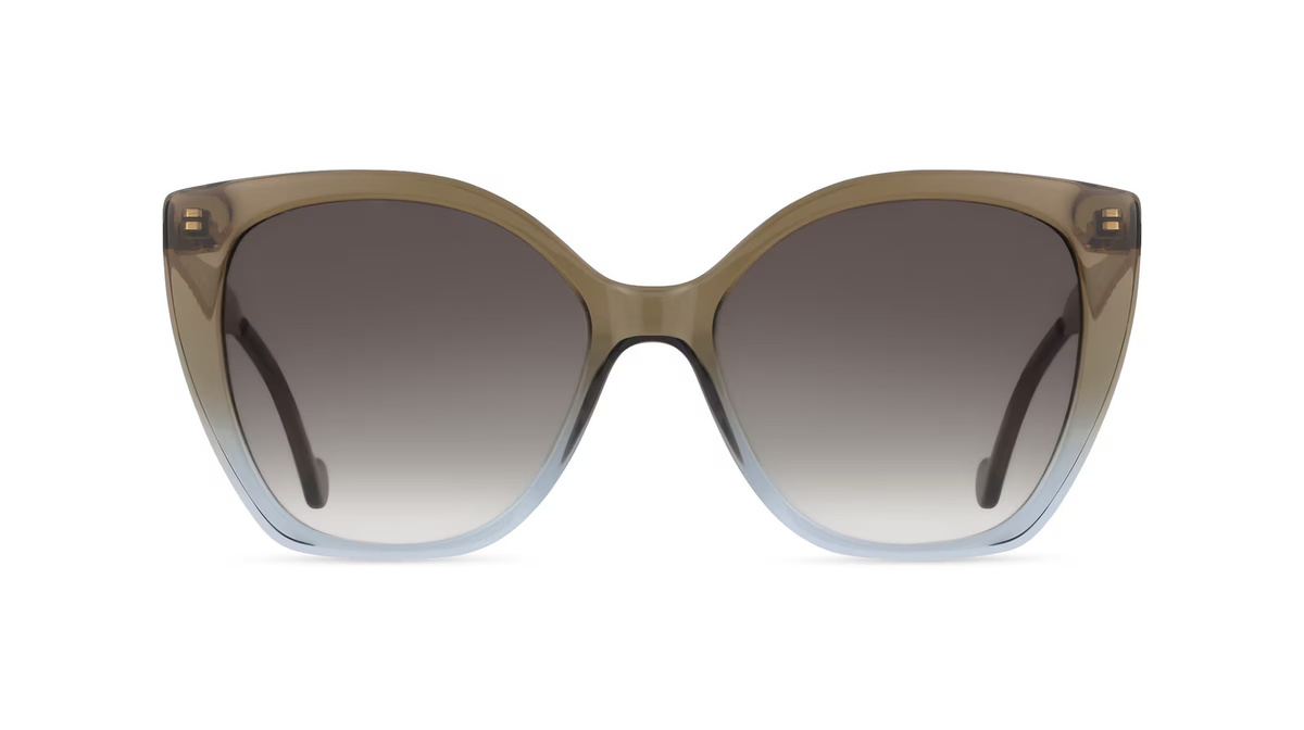 Liu Jo LJ752S Sonnenbrille Butterfly, Vollrand, Kunststoff, Unisex, braun - Bild 1
